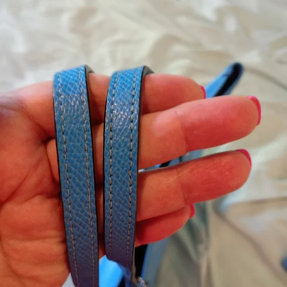 Coach Reversible Tote Vibrant BlueTo Soft Black&Gray NWOT Perfect 2in1 Bag - Picture 16 of 16